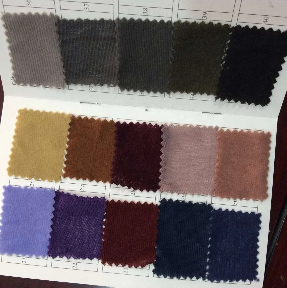 factory wholesale tricot velvet knit polyester car roof fabric headliner