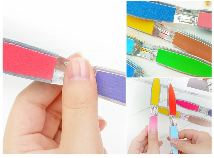 6-Side Nail Art Acrylic Polish Grind Sand File Block Buffer Manicure Tool