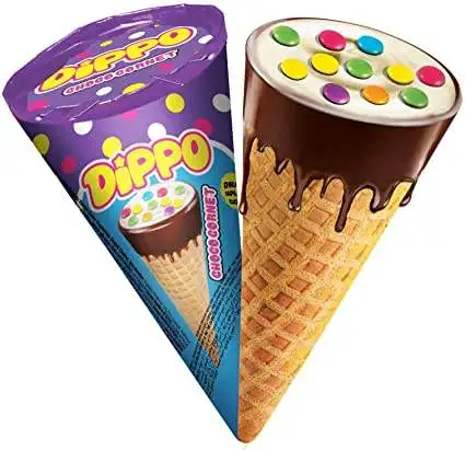 Hot sale Dippo-choco Surprise Choco Cornet With  Toys candy toy set