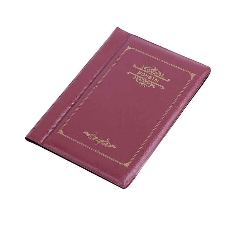 PVC Souvenir Coins Collecting Holders Penny Collector Display Book Storage Album