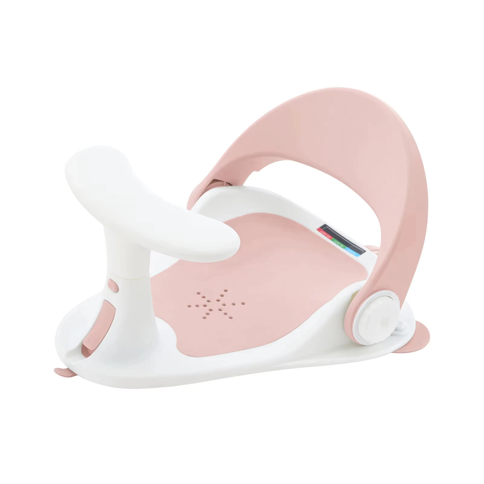 Baby Bath Seat, Infant Bath Seat for Babies 6 Months & Up, Baby Bathtub Seat with Baby Bath Thermometer