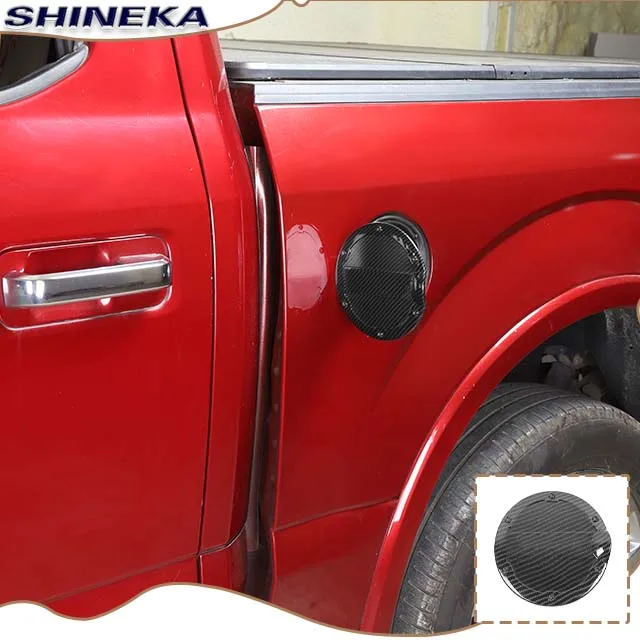 ABS Fuel Door Tank Cover Gas Tank Cover Car Accessories For Ford F150 2015-2020