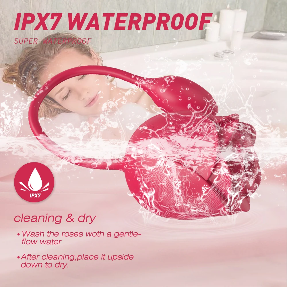 Rose-shaped sex toys popular in Sri Lankan shops double headed sex toys for women 2 in 1 sex toy products