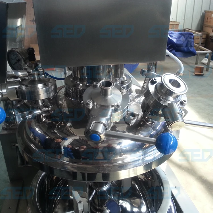 Small Scale Vacuum Emulsifying Mixer Homogenizer with Easy Operation