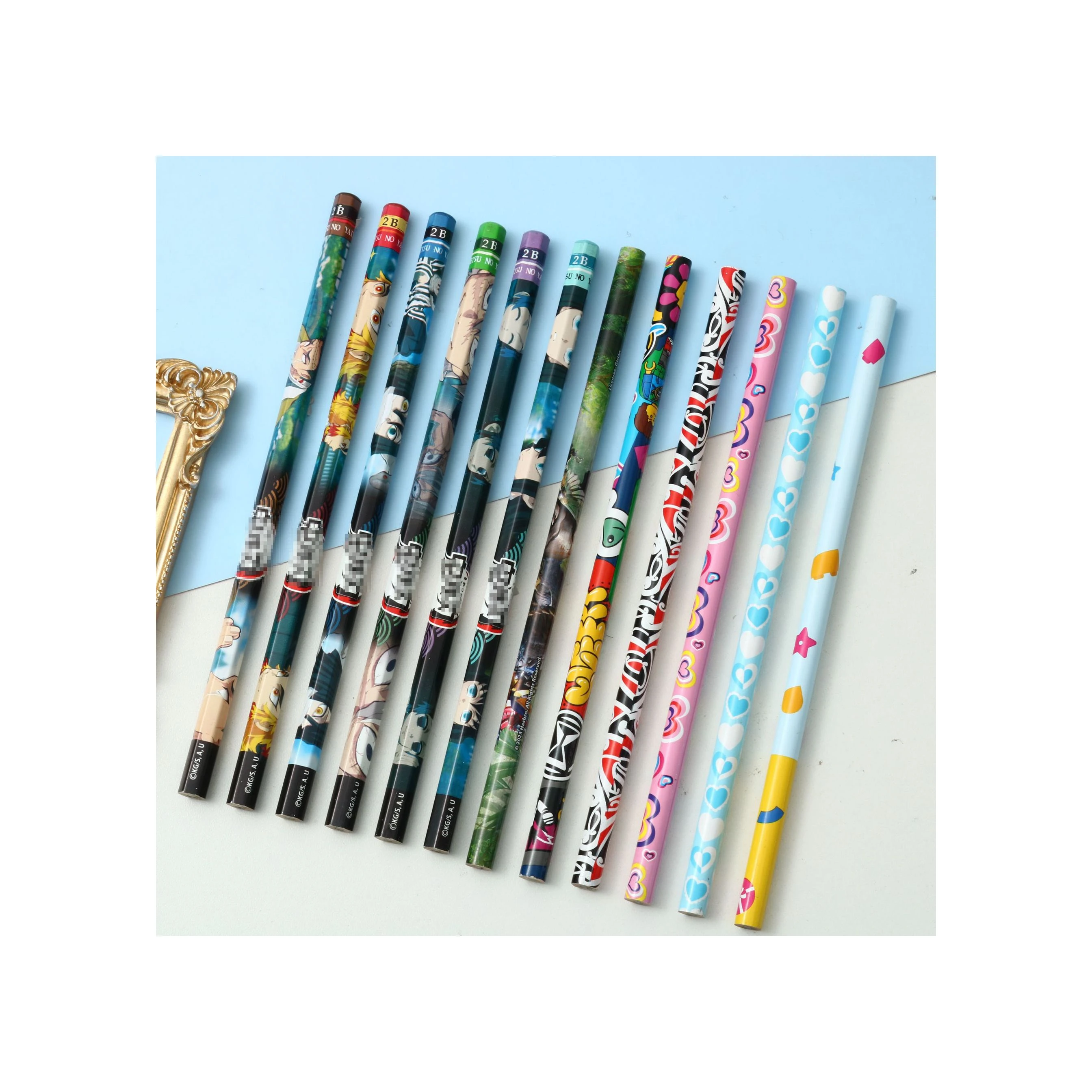 Customized Professional Colorful Mechanical Pencil With Eraser And Recycled Materials For Writing And Sketching