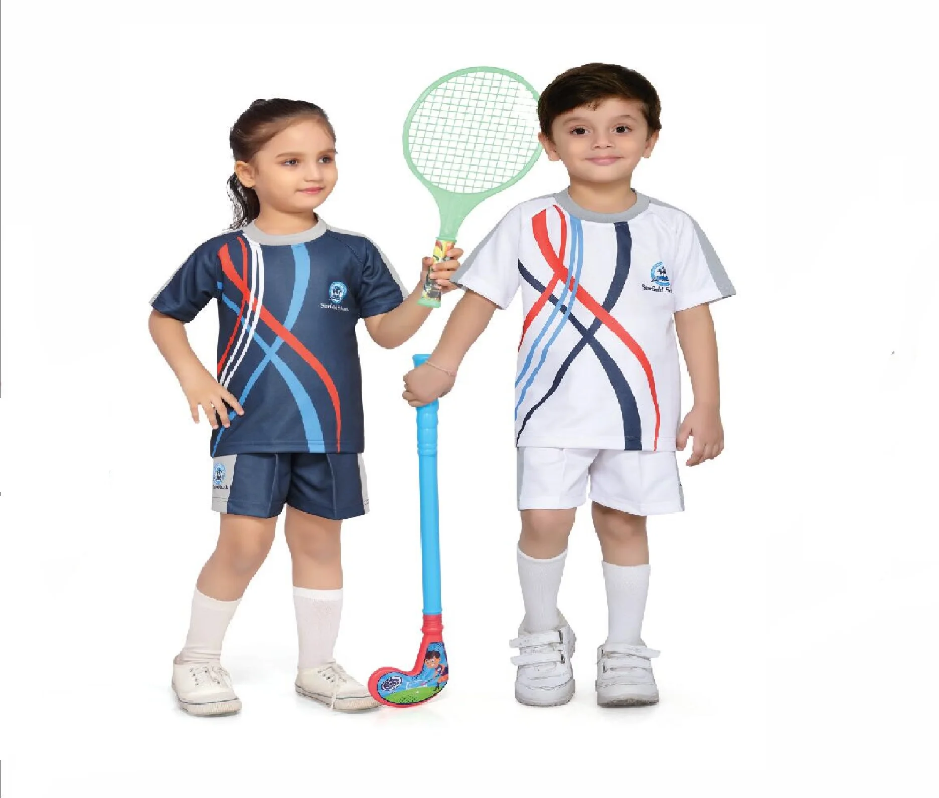 OEM Service Wholesale Customized Soccer Jersey Kids Wear Tshirt and Shorts Sports boys Archery uniform bowling uniform