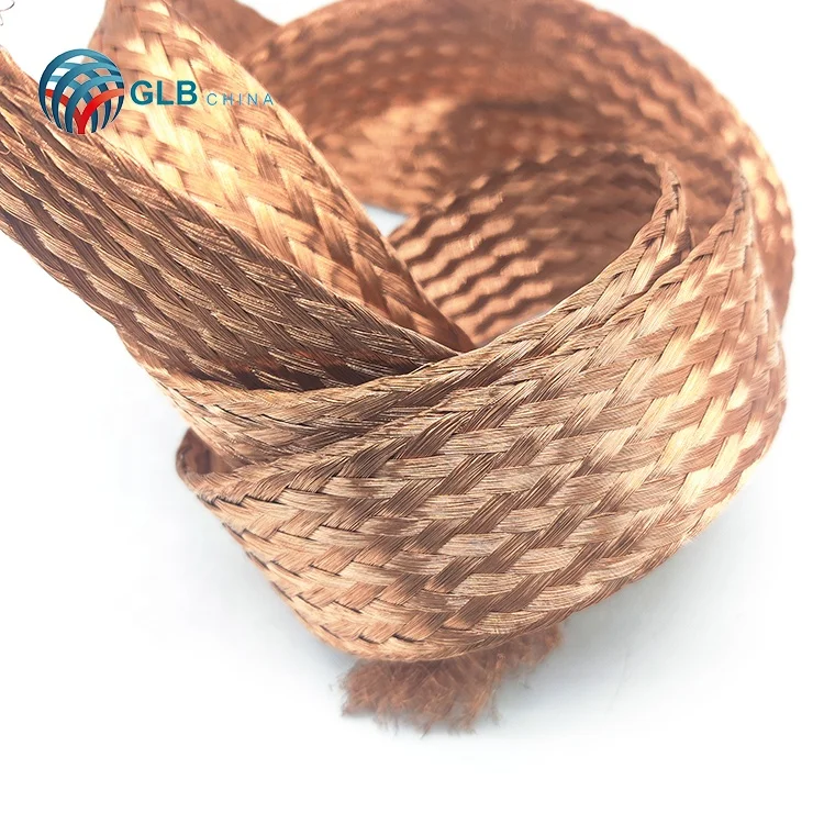 Китайский завод высокого качества Электрический заземляющий плетеный медный провод