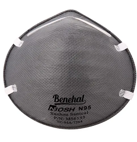 Литой респираторный респиратор Benehal NIOSH N95, маска для лица с активированным углем 6135