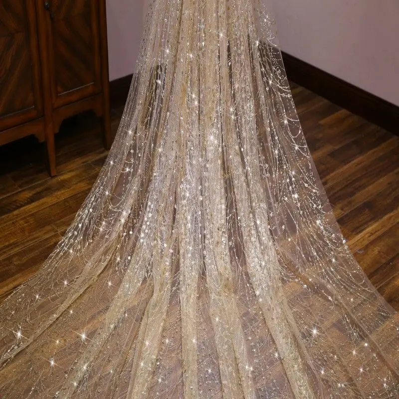  Long Tulle Wedding Bridal Veil