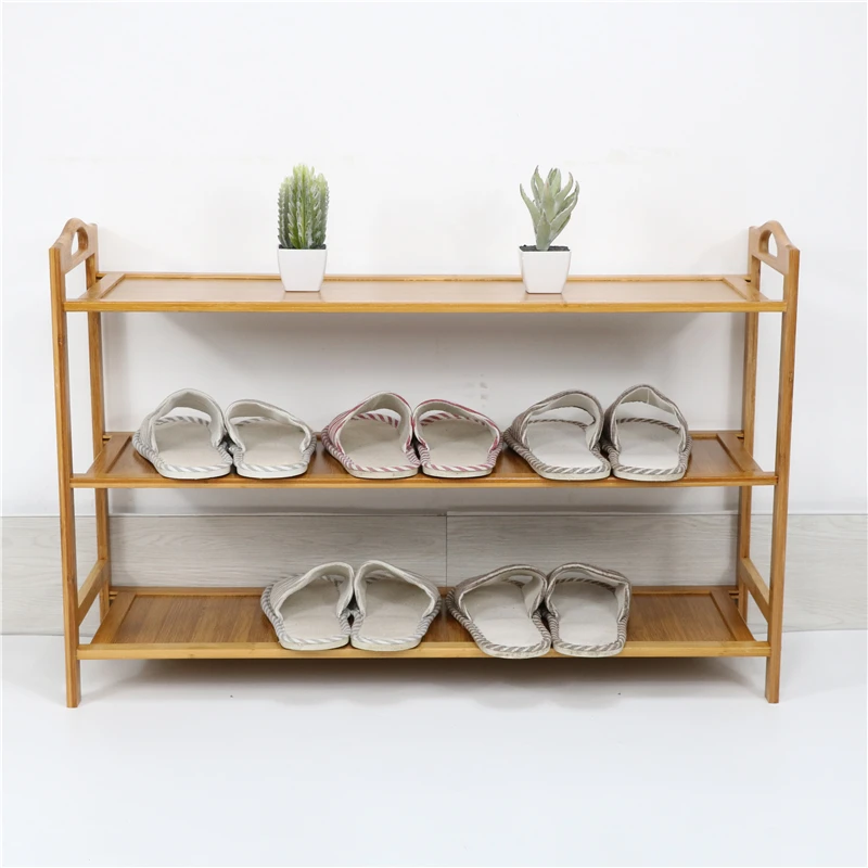 Factory lowest price cheap shoe rack homemade shoe rack bamboo shoe rack