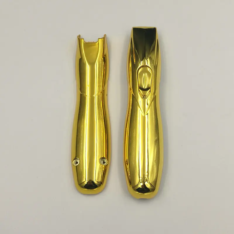Plating Transparent DIY Trimmer Covers Back Housing Lid Clear Front Cover for D8 Hair Trimmer