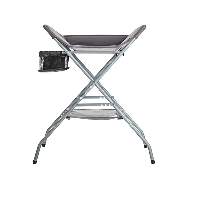 4 in 1 Multifunctional portable baby changing table with height adjustable ,baby diapers storage,folding baby changing table