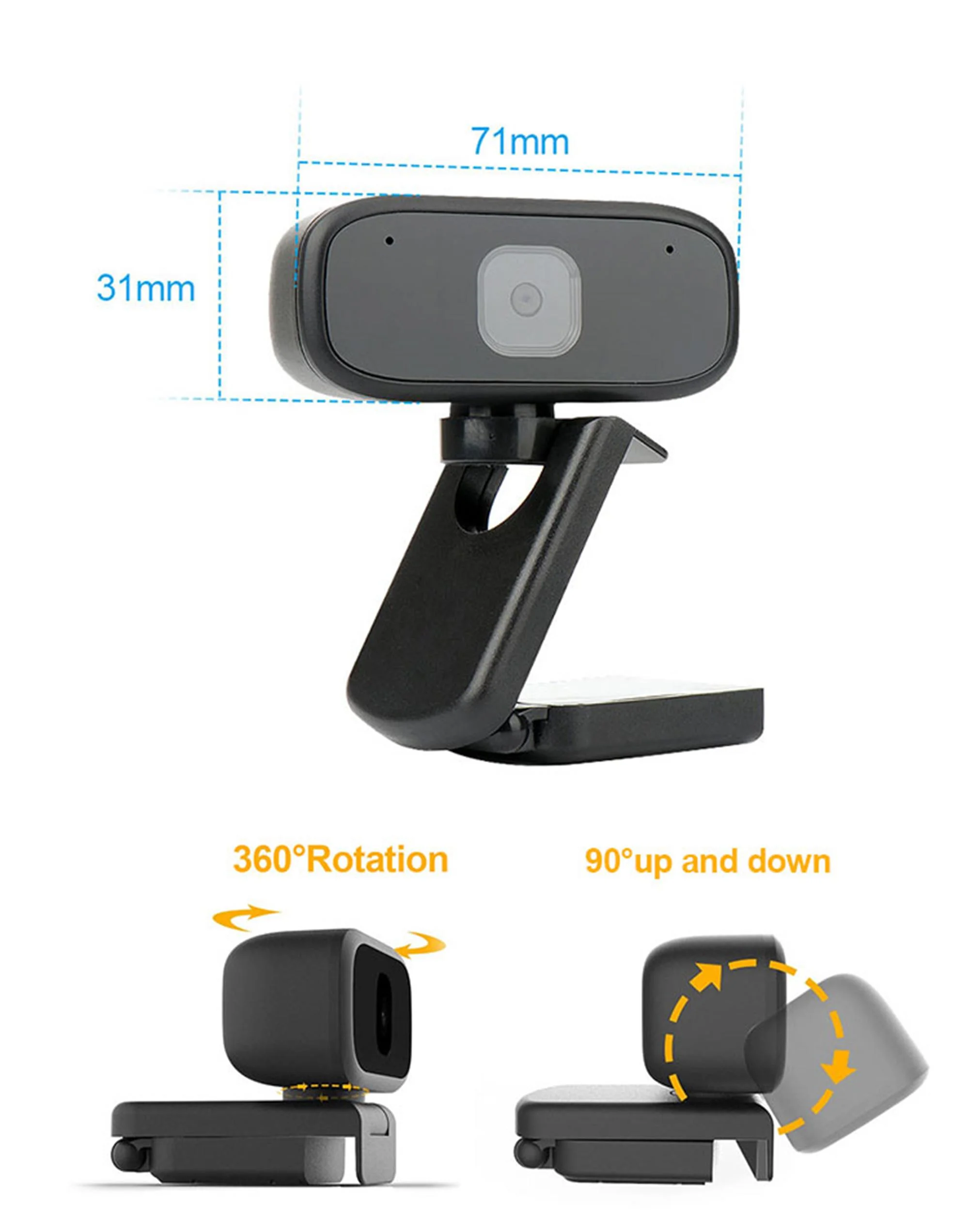 Chinese Wireless Conference 180 Degree Flexible Camera 720P HD WIFI wifi camera hidden