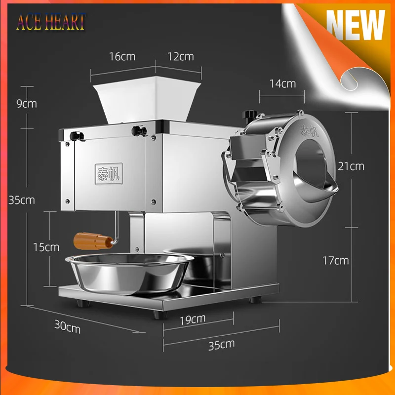 
Multifunctional Meat Cutter Household And Commercial Vegetable Cutting Machine with 220V 110V Factory 