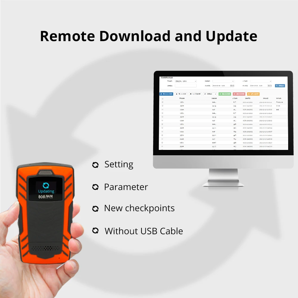 guard patrol tour nfc guard patrol devicewatchman clocking system touch probe guard patrol system
