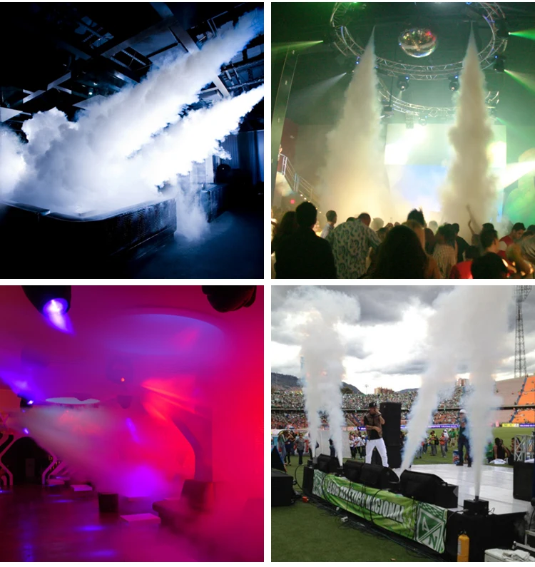 Dj club use 50 W светодиодный противотуманный пистолет туманомашина для дымовых светодиодных co2 конфетти струйный станок