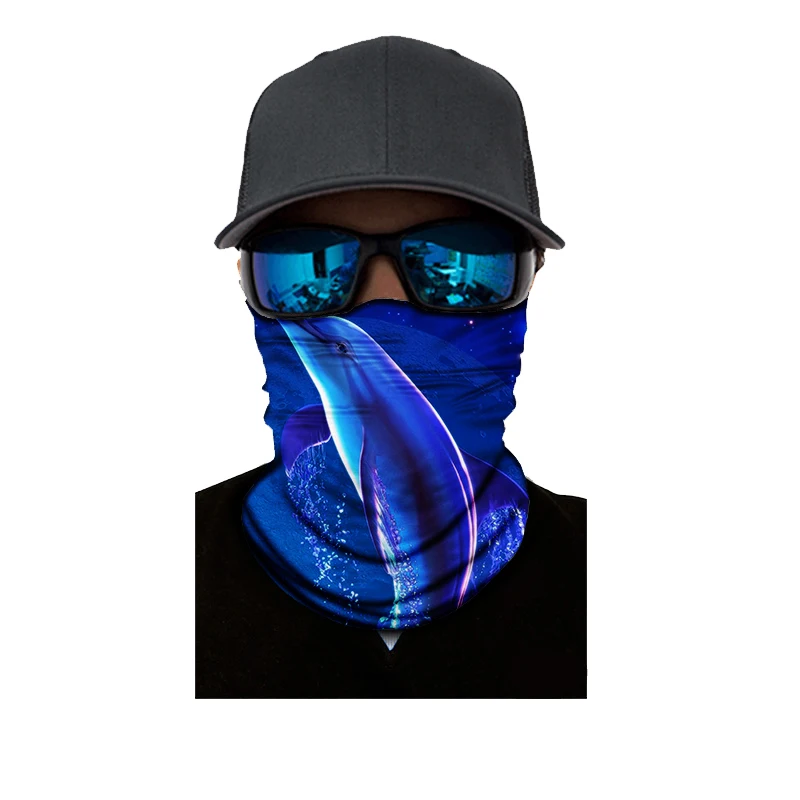 Seamless Outdoor Custom Bandana UPF 35+ Fishing Turban Custom Motorcycle Custom logo Bandana