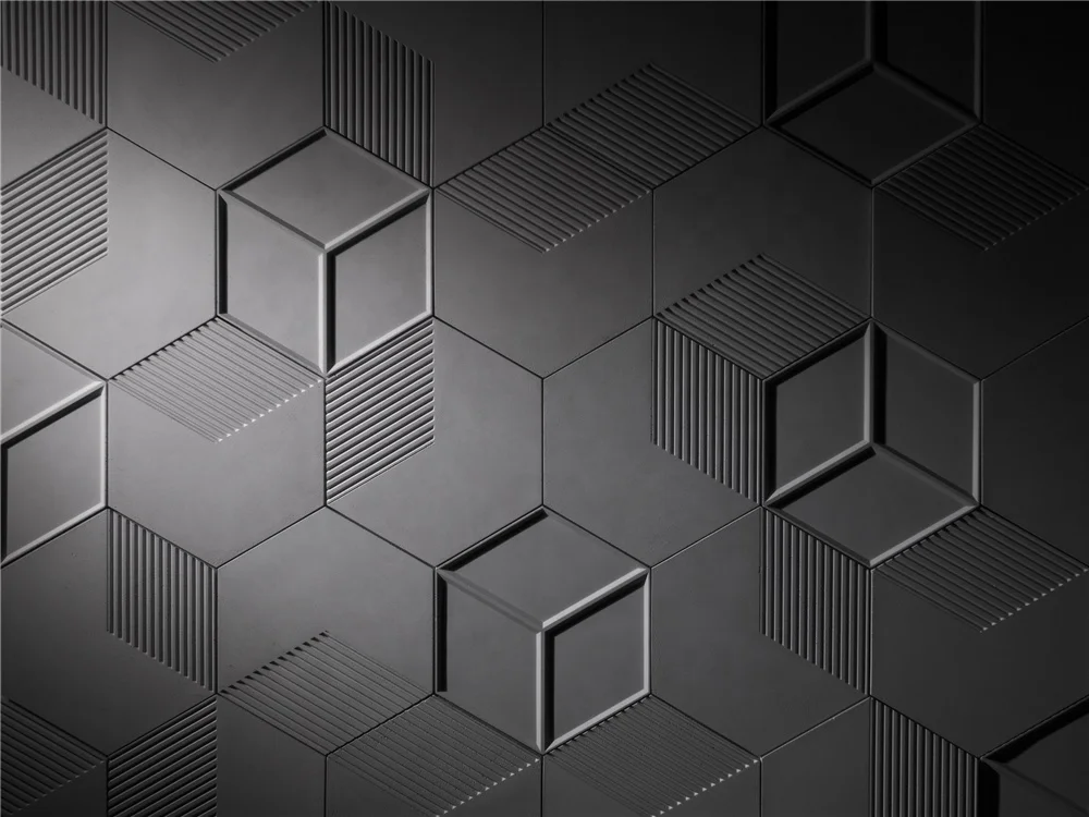 
Bentu Six hexagon design concrete wall tiles 