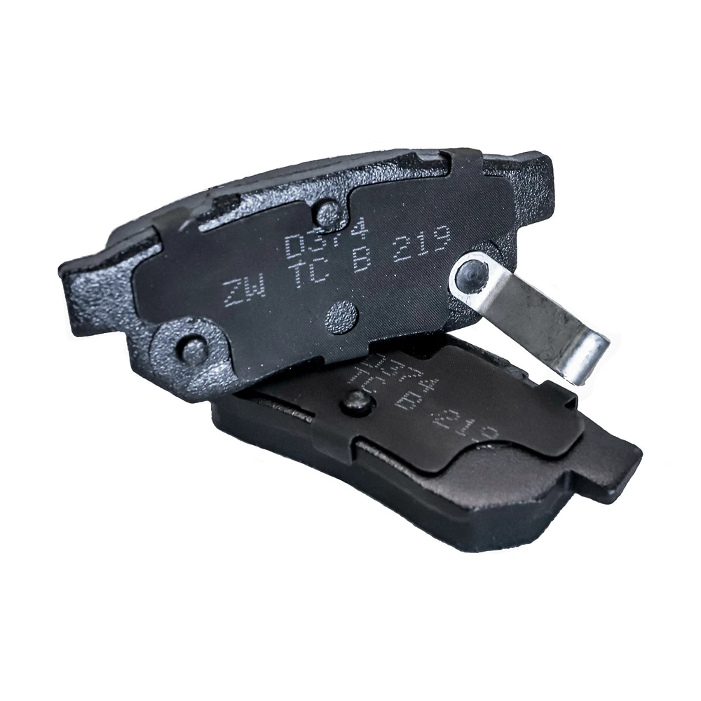 D374 customizable anti squeal automotive brake pad set manufacture ODON branded auto brake pad for honda
