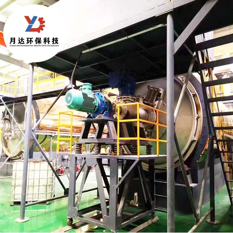 Advanced waste pyrolysis plants tyre and plastic pyrolysis to oil machine with installation