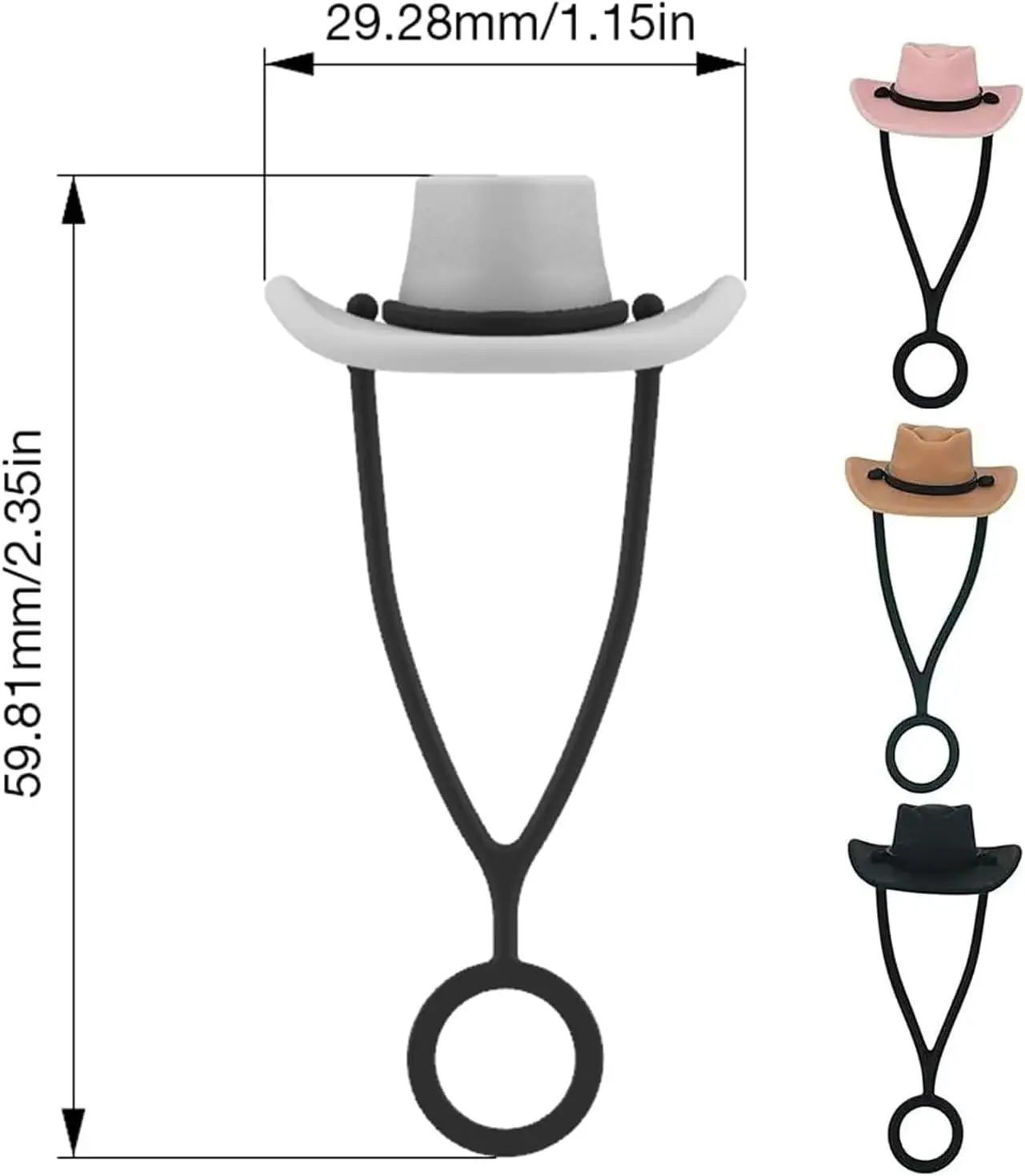 OEM Wholesalers Straw Cover Topper for 10mm 30&40 Oz Tumbler,  Silicone Straw Covers Cap Reusable Straw Tip Covers for Stanley