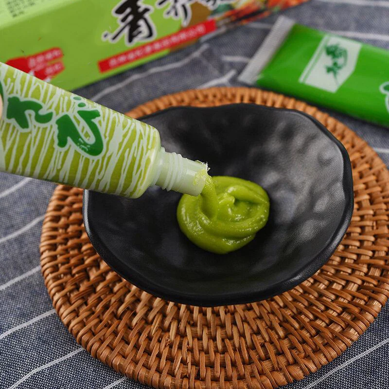 Tube Wasabi Paste Horseradish Mustard Wasabi Paste 43g Per Tube