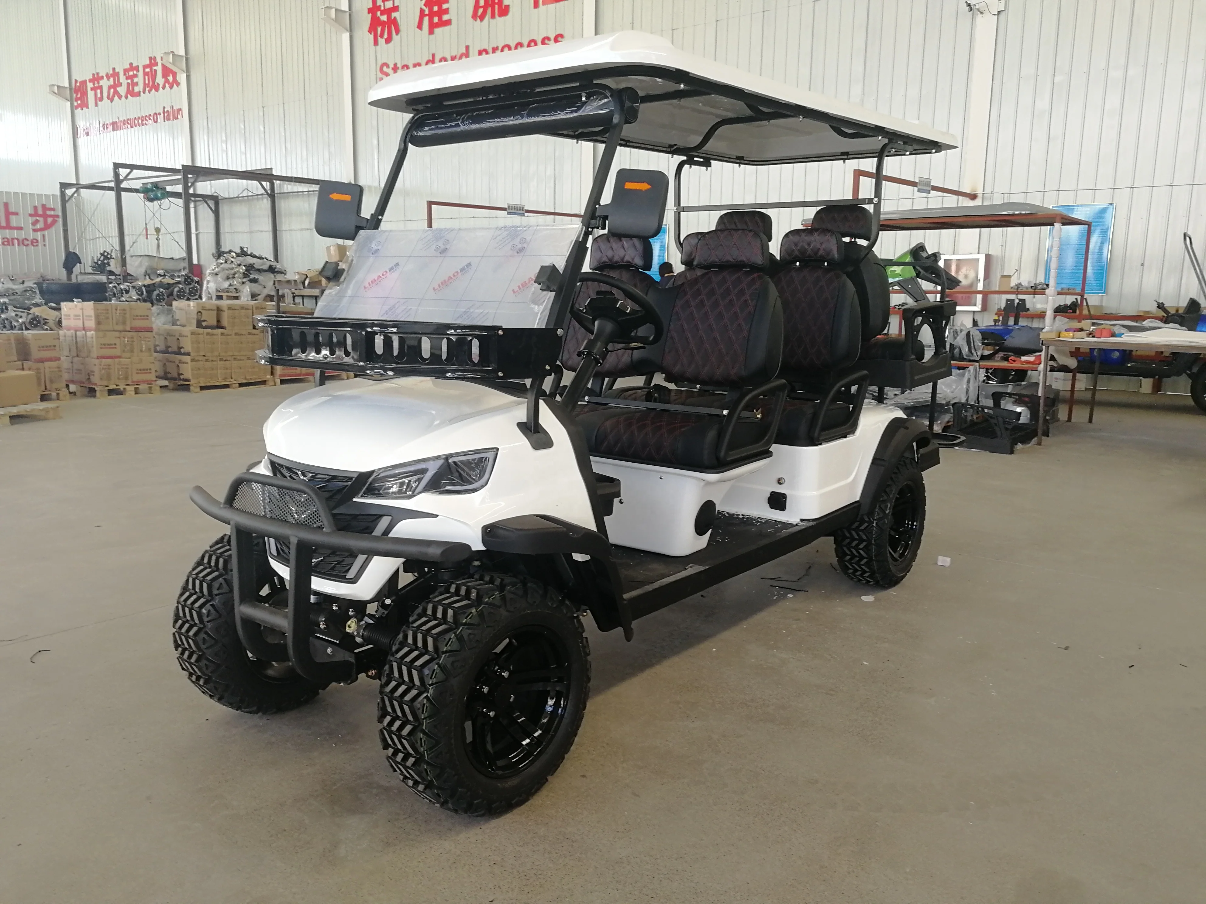 China Wholesale Price 6 Seaters Electric Golf Cart Cheap Price Club Car Golf Buggy Luxury Golf Cart
