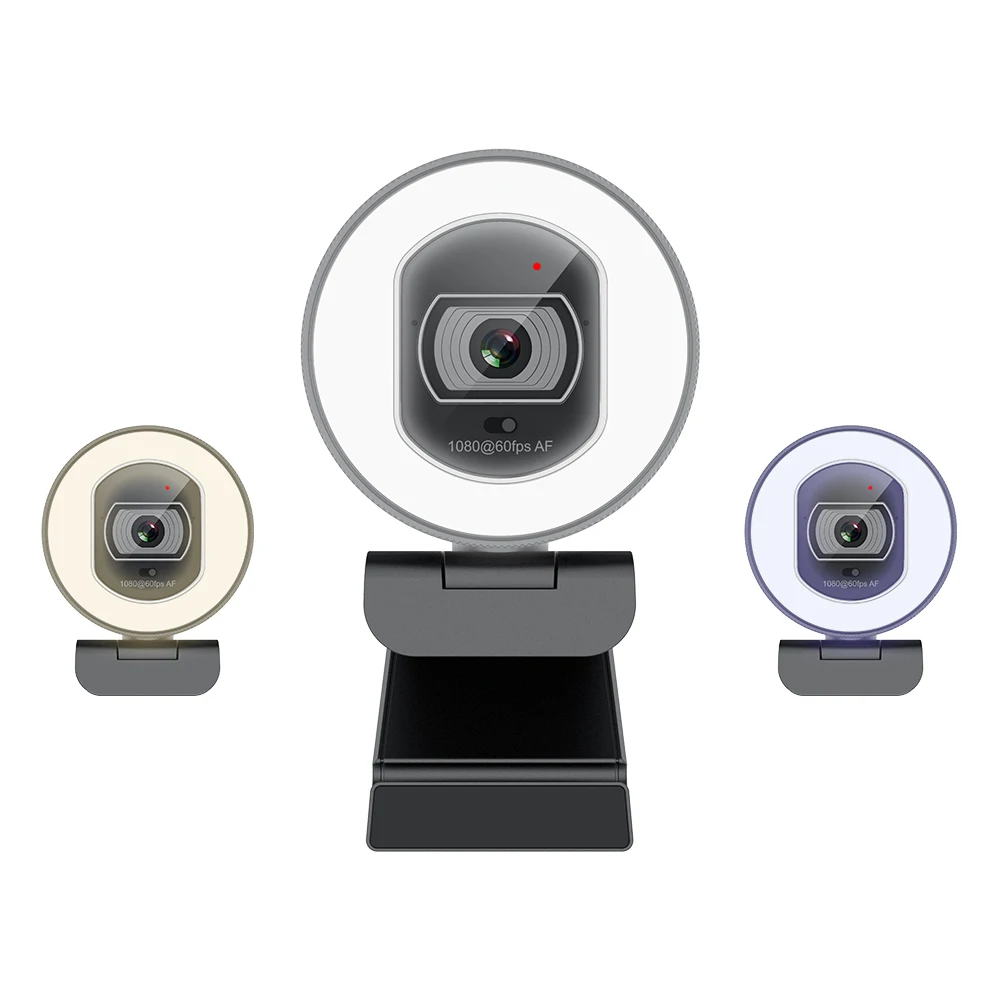 Webcam Max Chat Full Hd 1080p 60 Fps Remote Control Autofocus 75db Hdr Remote Control With Webcam Cover Clip On