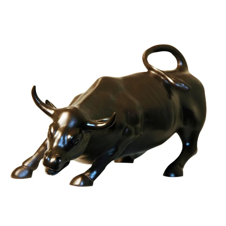 Factory  life size metal bronze sculpture cattle bull statue for sale