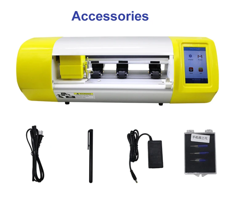 shb ceramic dzcolors unlimited screen protector film cutting machine for airpods mobile phone watch front glass back cover