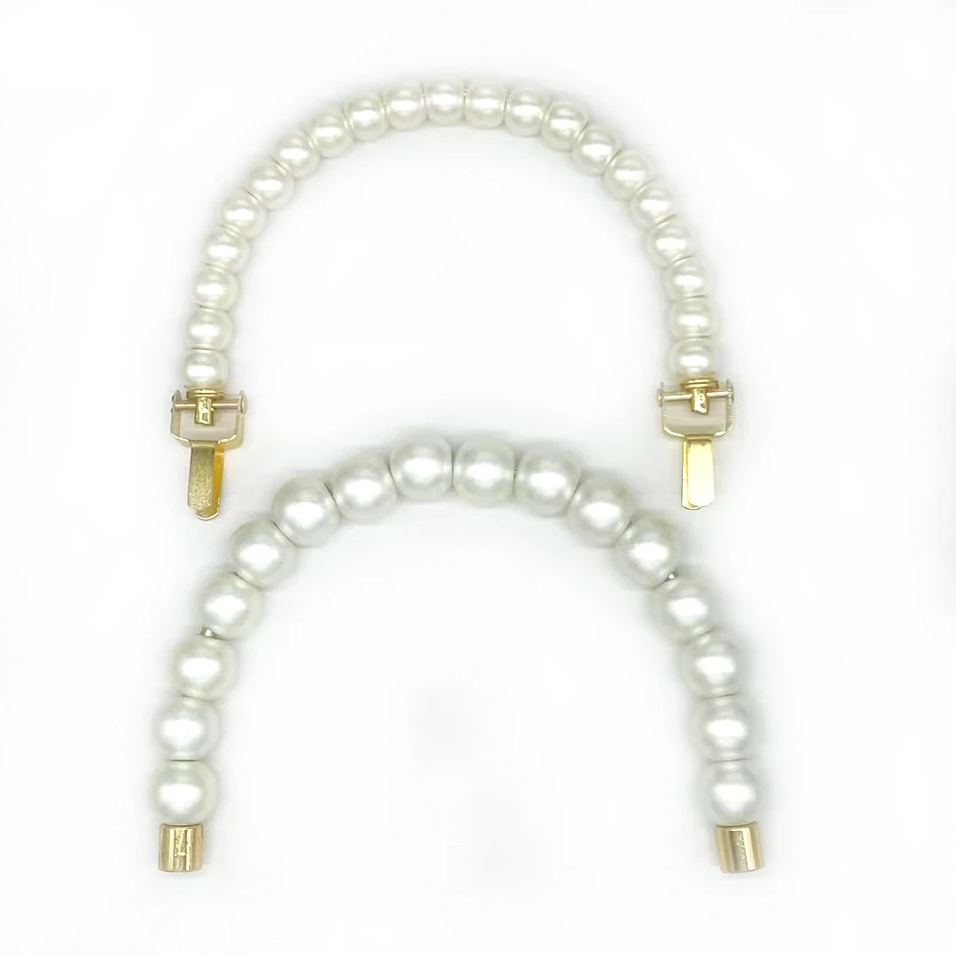Pearl Strap For Bags Handbag Handles DIY Women Shoulder Chain Strap Replacement Purse Chain Bag Accessories