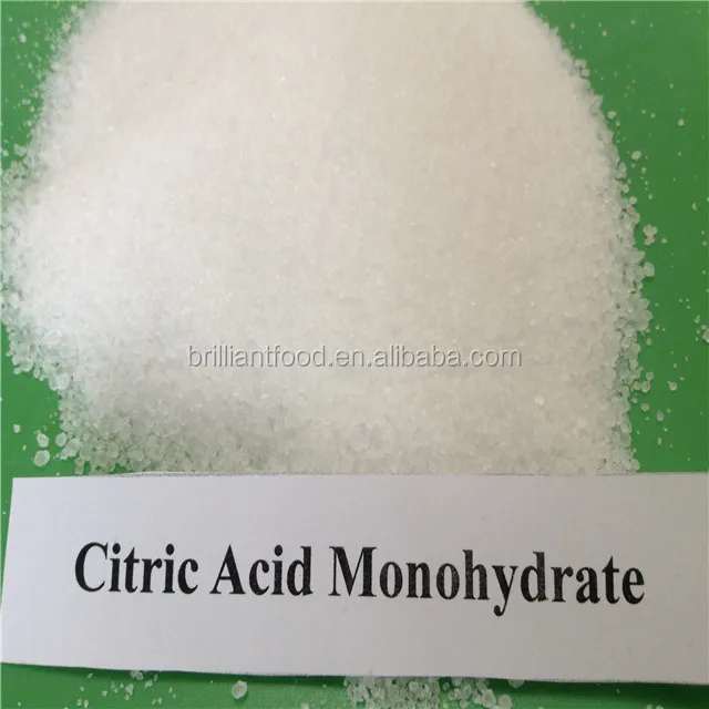 
Wholesale monohydrate food grade acid citric 