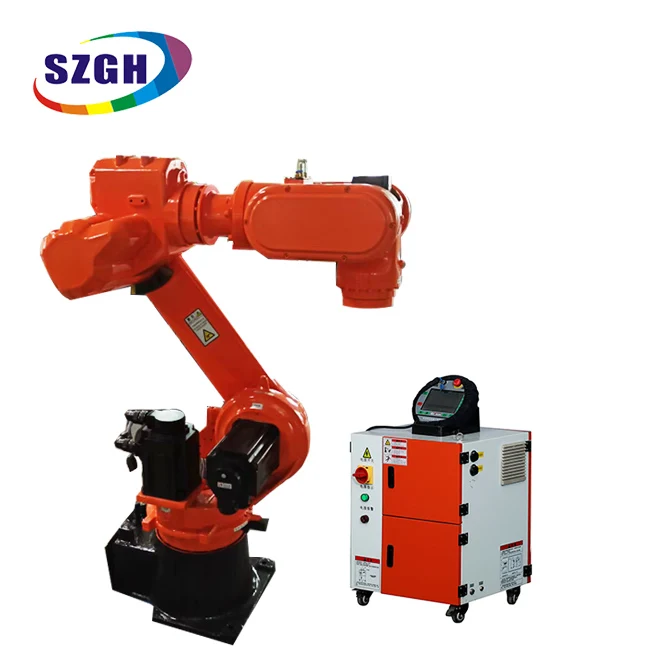 Six axis robot arm joint welding  manipulator 6kg payload  robotic arm industrial TIG MAG TIG DIG CNC engraving machine