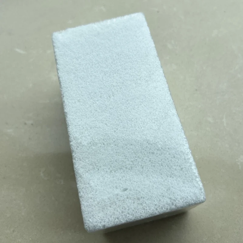 White and grey Griddle BBQ grill cleaning block pumice stone grill brick