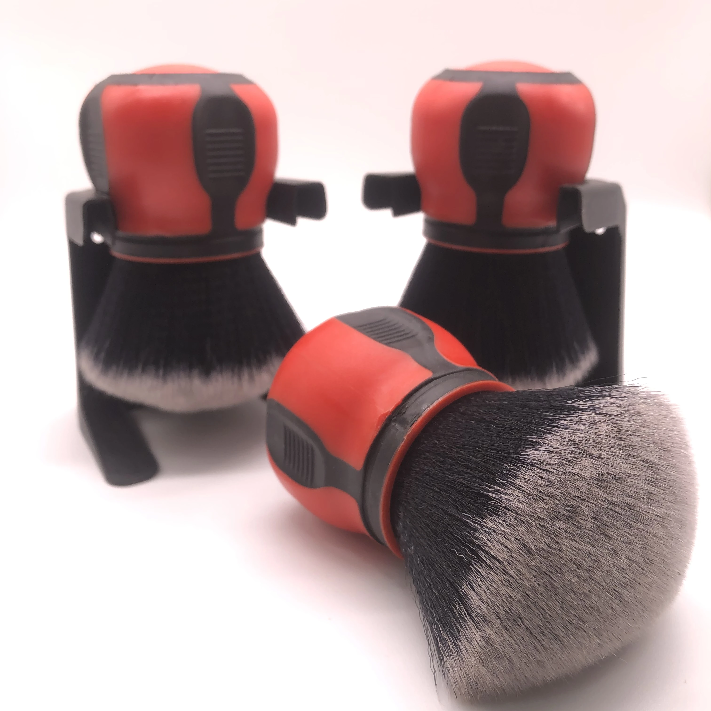 Interior Cleaning Dust Dry And Wet Dual Purpose Car Interior And Exterior Details Cleaning Brush Tpr Rubber Handle Easy To Use