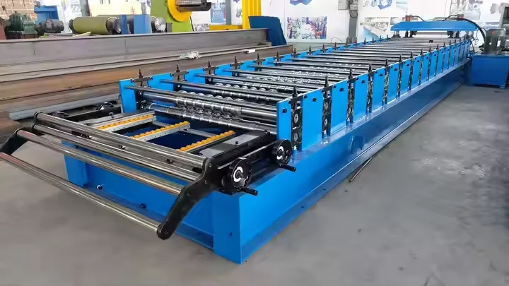ZTRFM Full Automatic Roofing Sheet Color Coated Corrugated Steel Plate Making Machine Roll Forming Machine