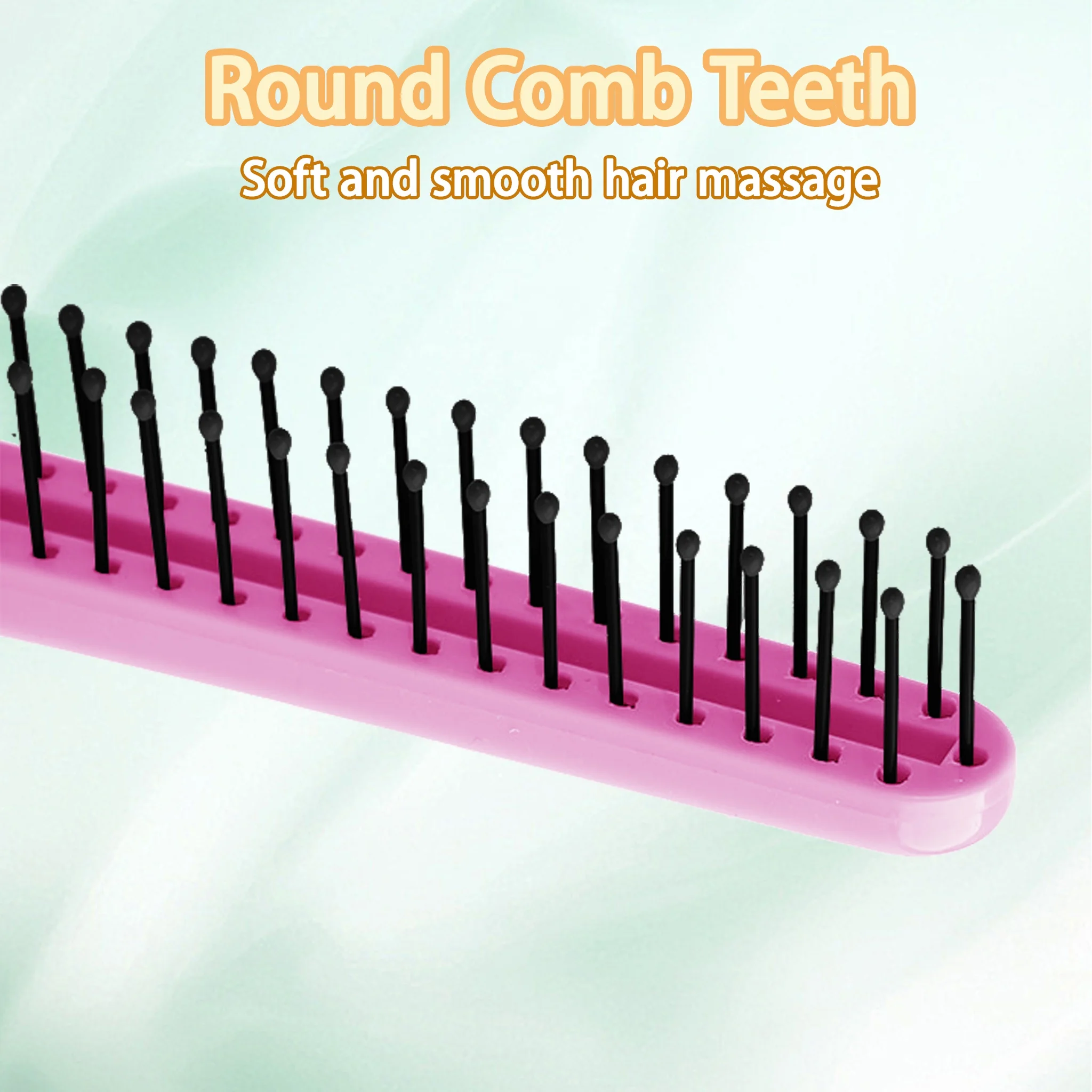 Hair Combs Wholesale Travel Folding Portable Plastic Comb Dual-use Massage Comb