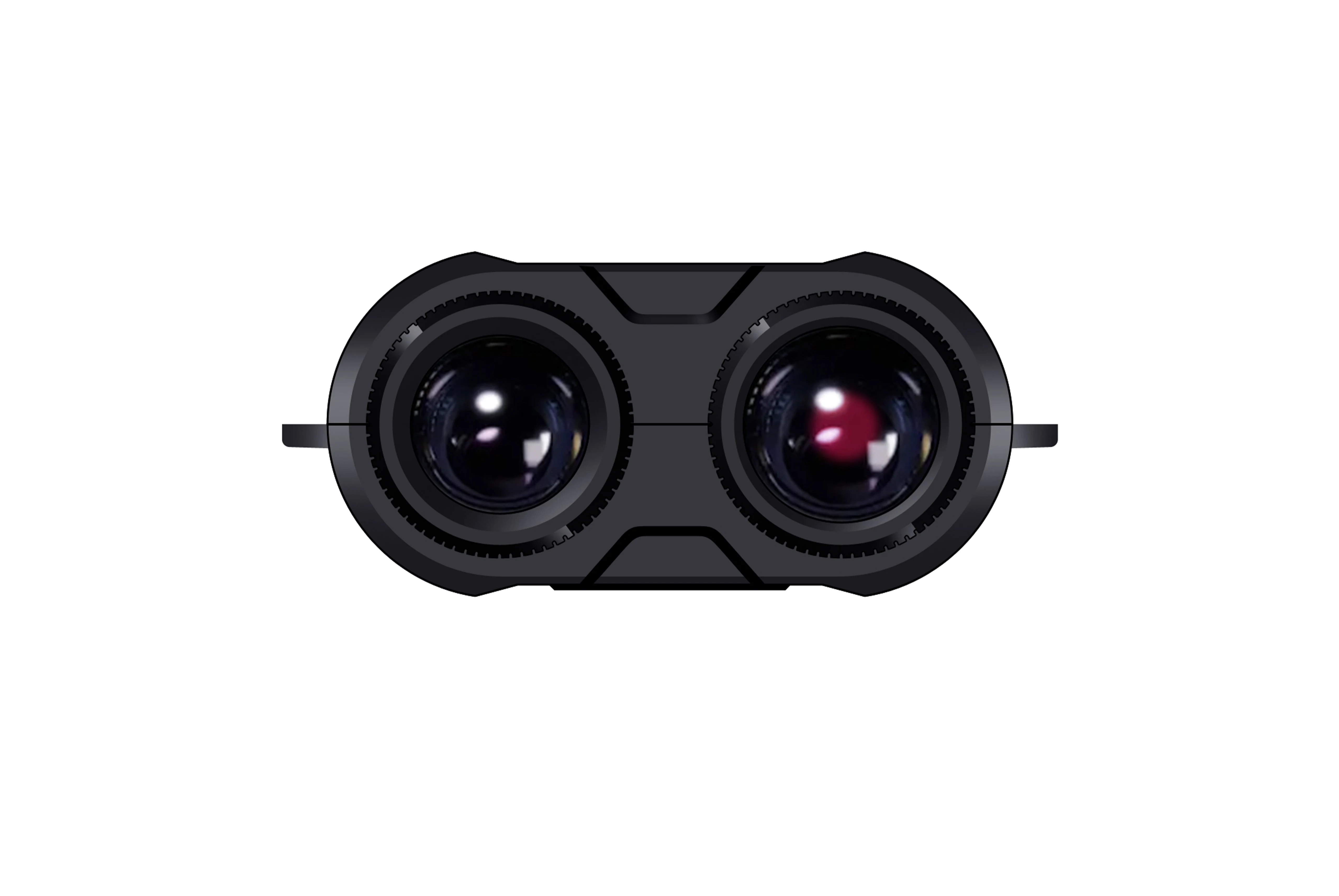 SPRITE GROUP 2.5K 10X Magnifying 8X Digital Zoom Photo and Video Dual use Surveillance Camping Night Vision Binocular Camera