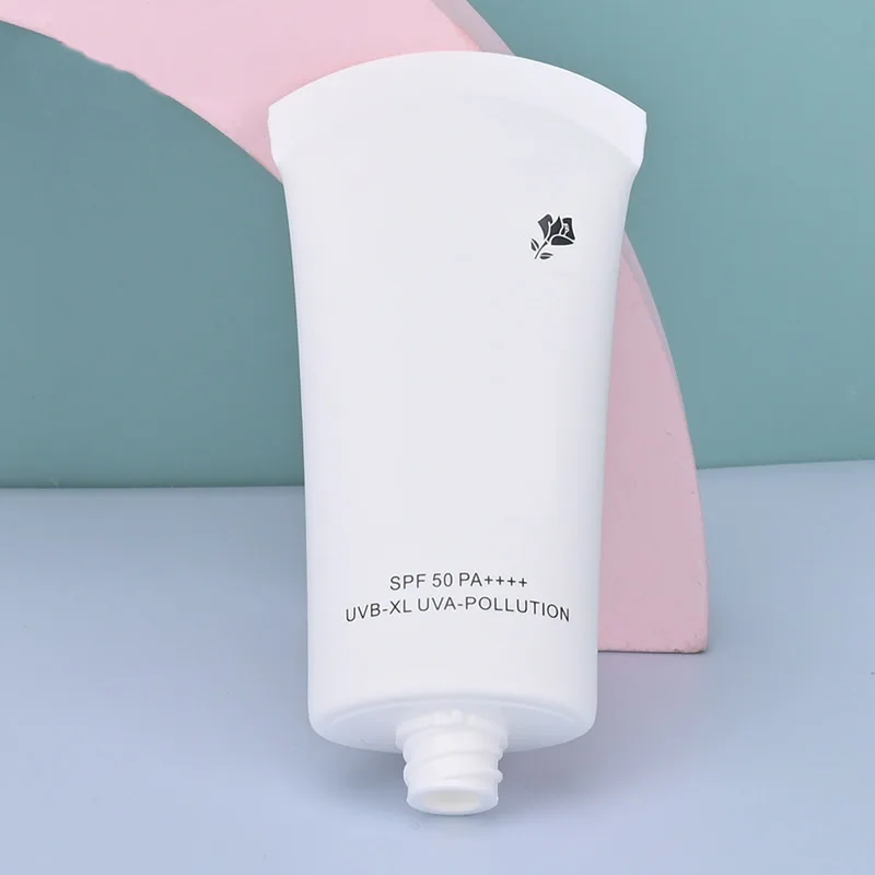 Customized printing flat face wash tubes Hand Cream, Cleanser, shampoo and Shower Gel tube packaging empty cosmetic tube