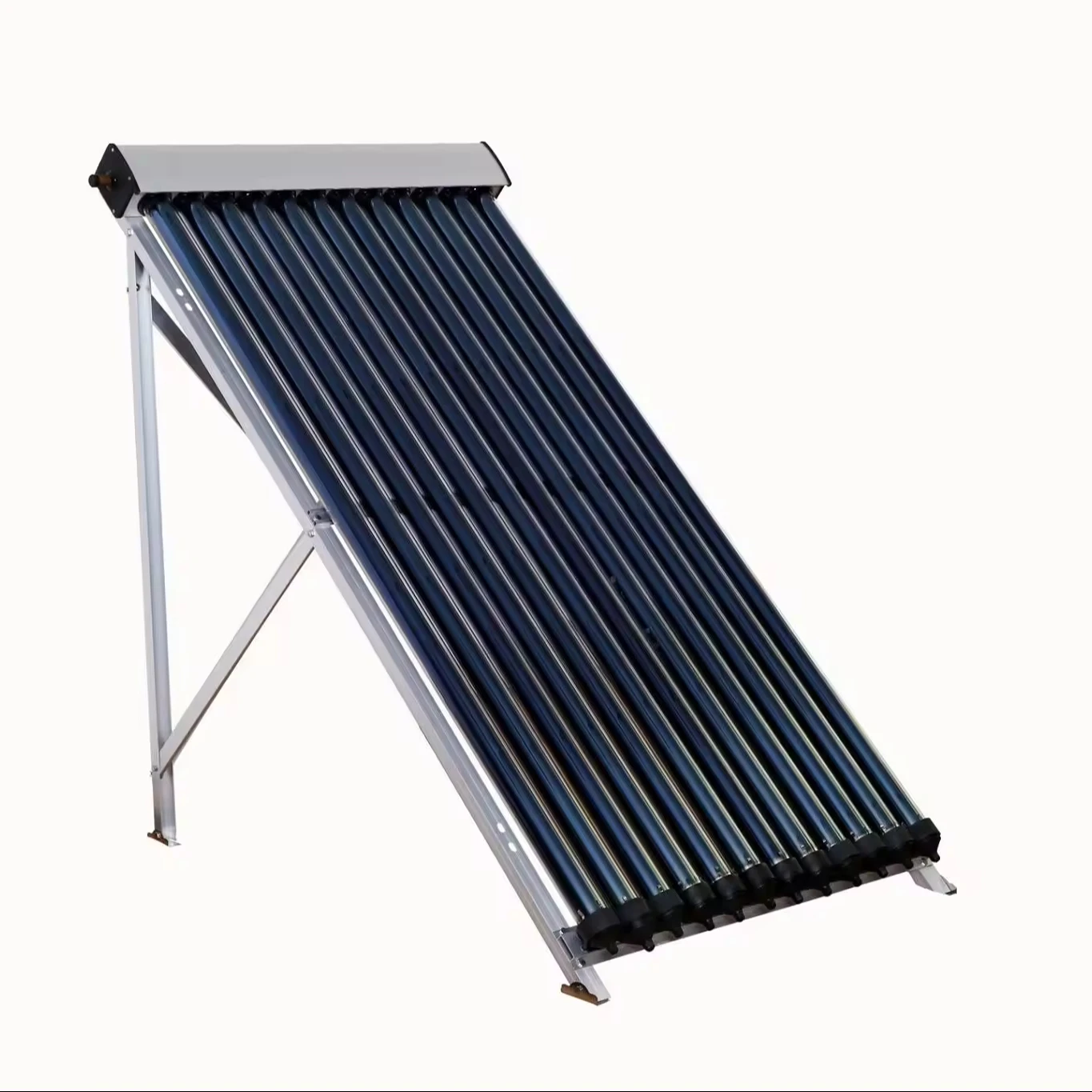 15tubes   Rooftop  Slope Roof SRCC   Solar keymark Inmetro Vacuum tube  Heat Pipe  Copper Solar Collectors