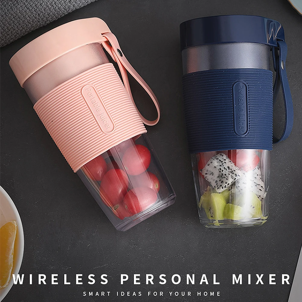 wholesale home appliance 400ml portable rechargeable juicer mixer fruit cup 2021/juicer shenzhen/portable blender juicer