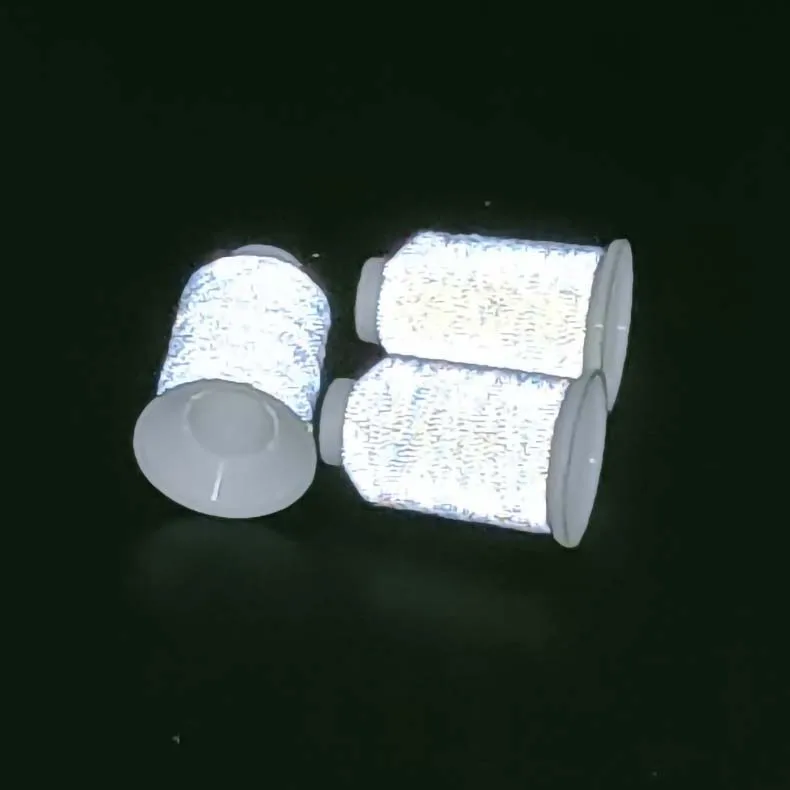 Manufacturer supply wholesale white reflective sewing thread reflective thread