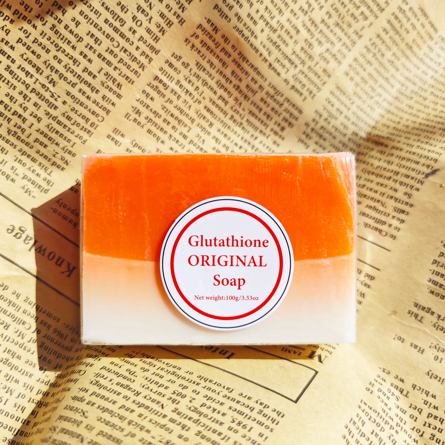 100g customized Kojic Acid Soap to deep clean face and body Skin Brightening Lightening Natural ingredients