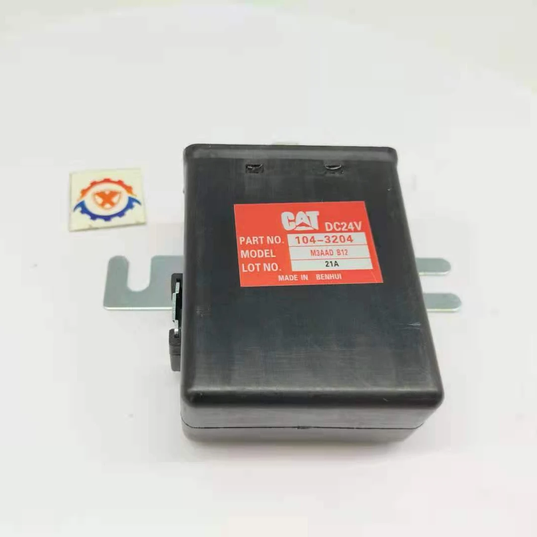 XUNPO high quality CAT E320B Excavator Time Relay Starter Relay 104-3204