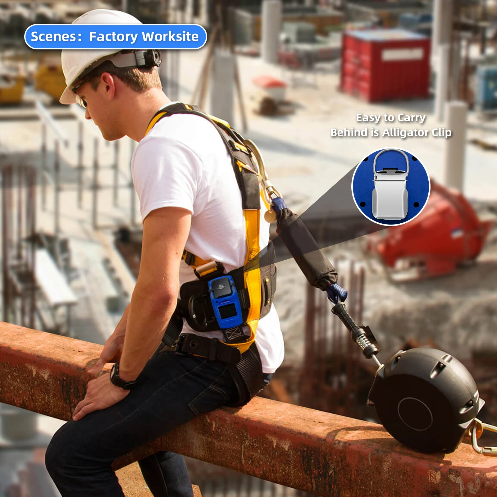 Portable 4IN1 multi gas oxygen nitrogen biogas methane halogen lpg chlorine gas analyzer