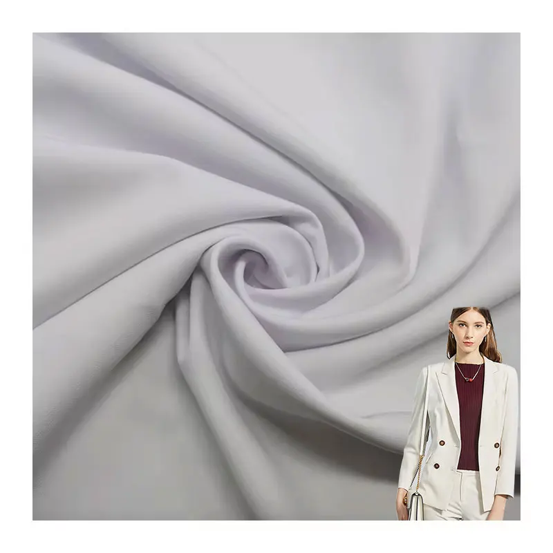 Shaoxing yuyuan imp 75d double 95% polyester 5% spandex 200gsm cloth maserati c fabric dresses