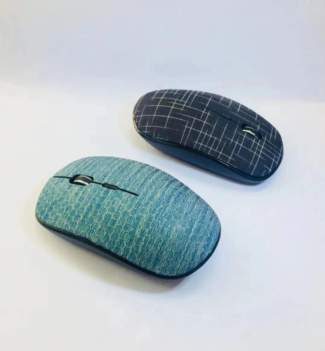 Manufacture 2.4G Wireless optical cordless mouse  DPI 800/1200/1600 portable Wrap cloth wireless computer Antiskid mouse