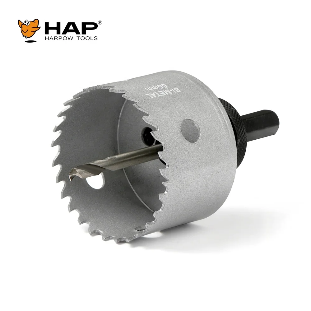 65MM Carbide Tipped TCT Hole Saw Set For Stainless Steel Aluminium Alloy Cast Iron Core Drilling