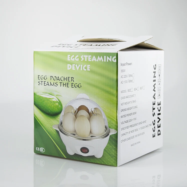 7 Egg Capacity Electric Egg Cooker for Hard Boiled Rapid Egg Boiler Poached Scrambled