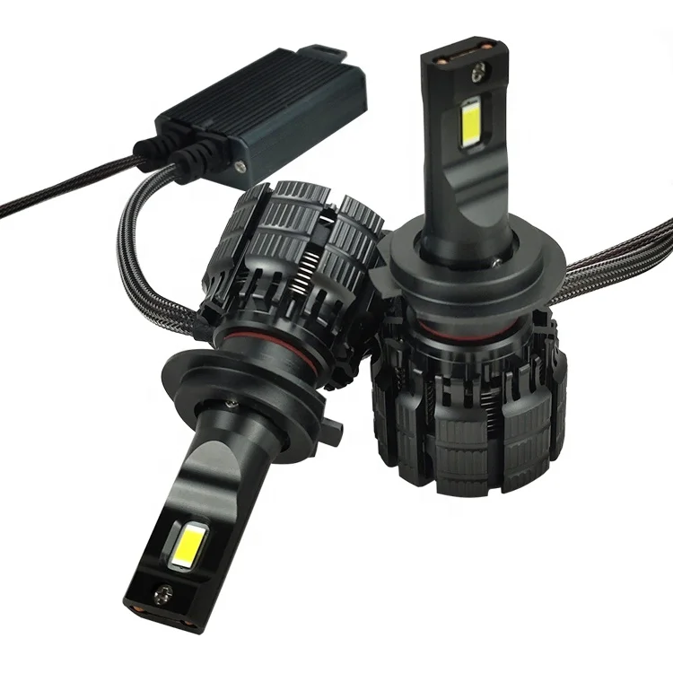 wholesale custom car led headlight 6000K 8000LM H4 H7 H11 H13 9006 canbus universal led headlight bulb for sale